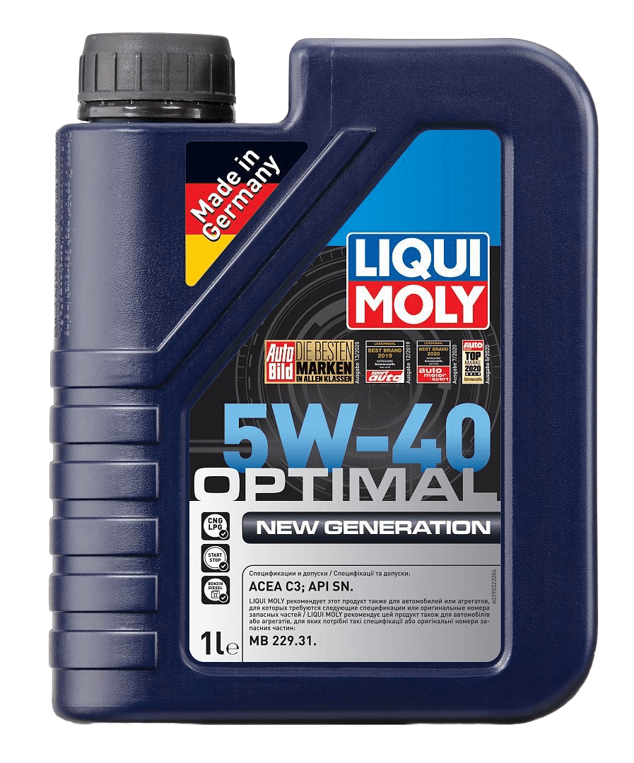 Моторное масло Liqui Moly Optimal New Generation 5W-40, 1л